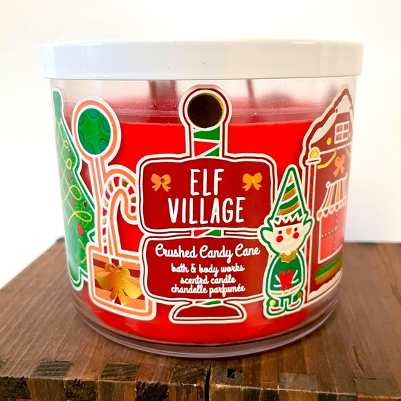 Bath & Body Works Other - Bath and Body Works Crushed Candy Cane 3-wick Candle